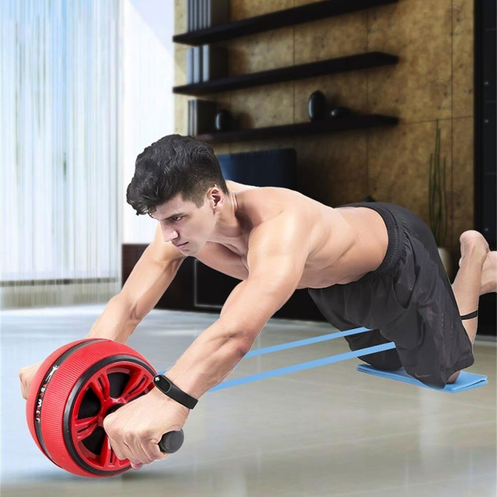 Silent TPR Ab Roller – Core & Abdominal Trainer