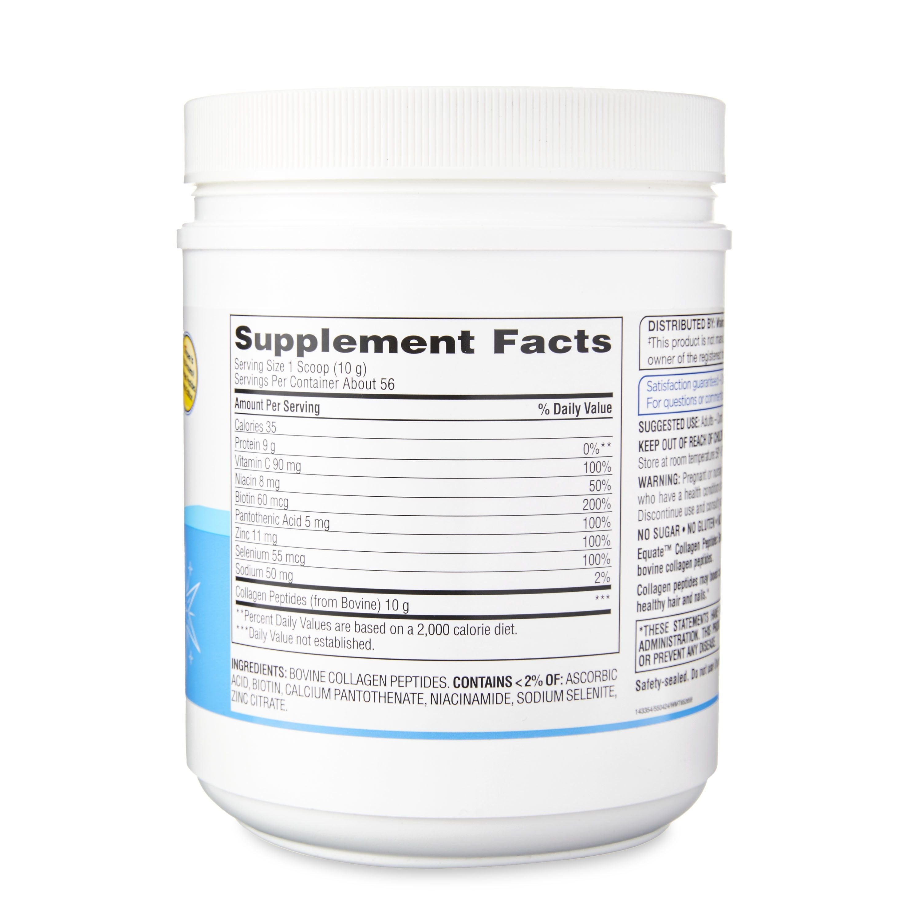 Equate Collagen Peptides – Beauty Formula Supplement