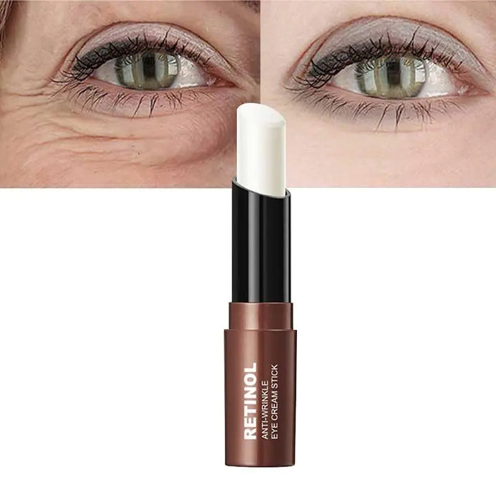 Magic Retinol Eye Stick Rapid Results Eye Cream Stick for Dark Circles Puffiness Eye Bags Fine Lines and Wrinkles Anti Aging Hydrating Under Eye Cream Stick