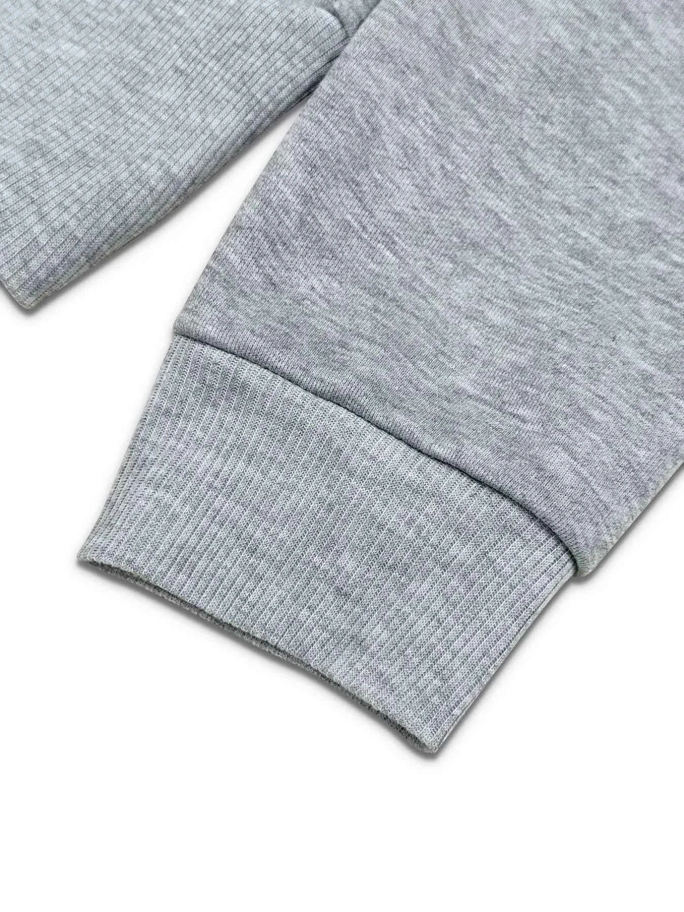 Casual Cropped Hoodie and Wide Leg Pants Set
