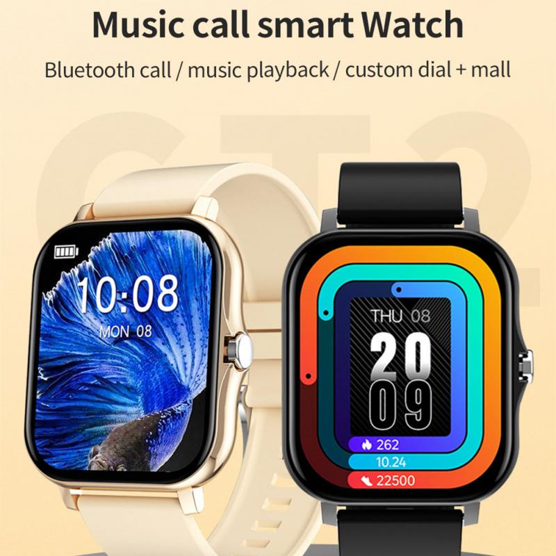 CT2 Smart Watch – Full Touch Fitness & Bluetooth Call