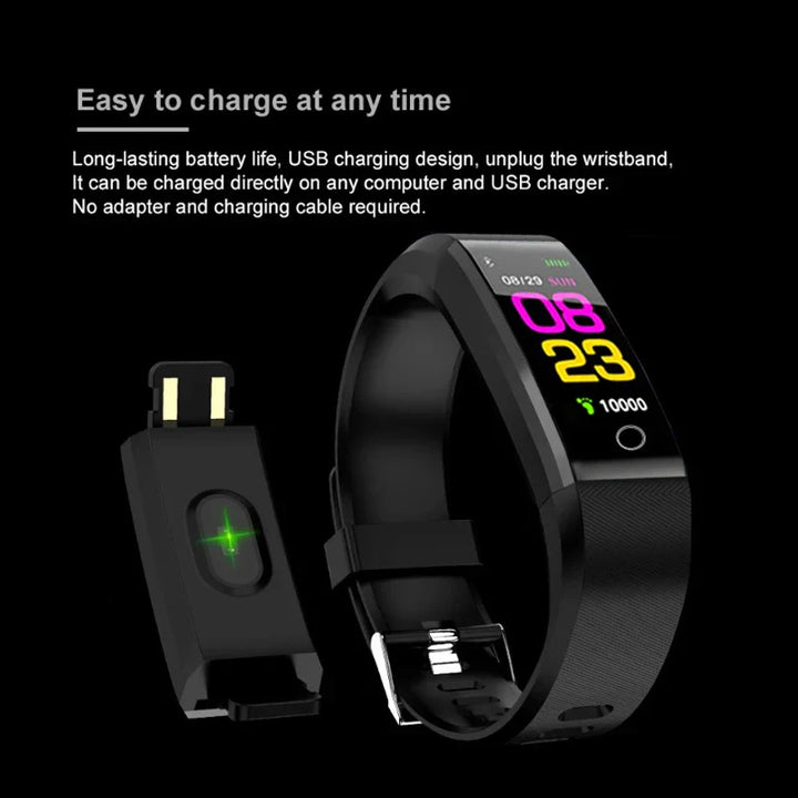 Smart Watch – Heart Rate & Fitness Tracker for Men & Women