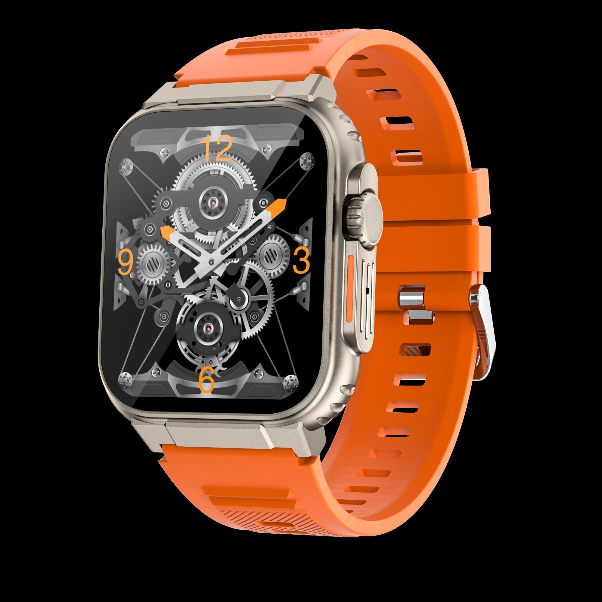 A70 Smart Watch – 1.96" BT Call Fitness & Waterproof