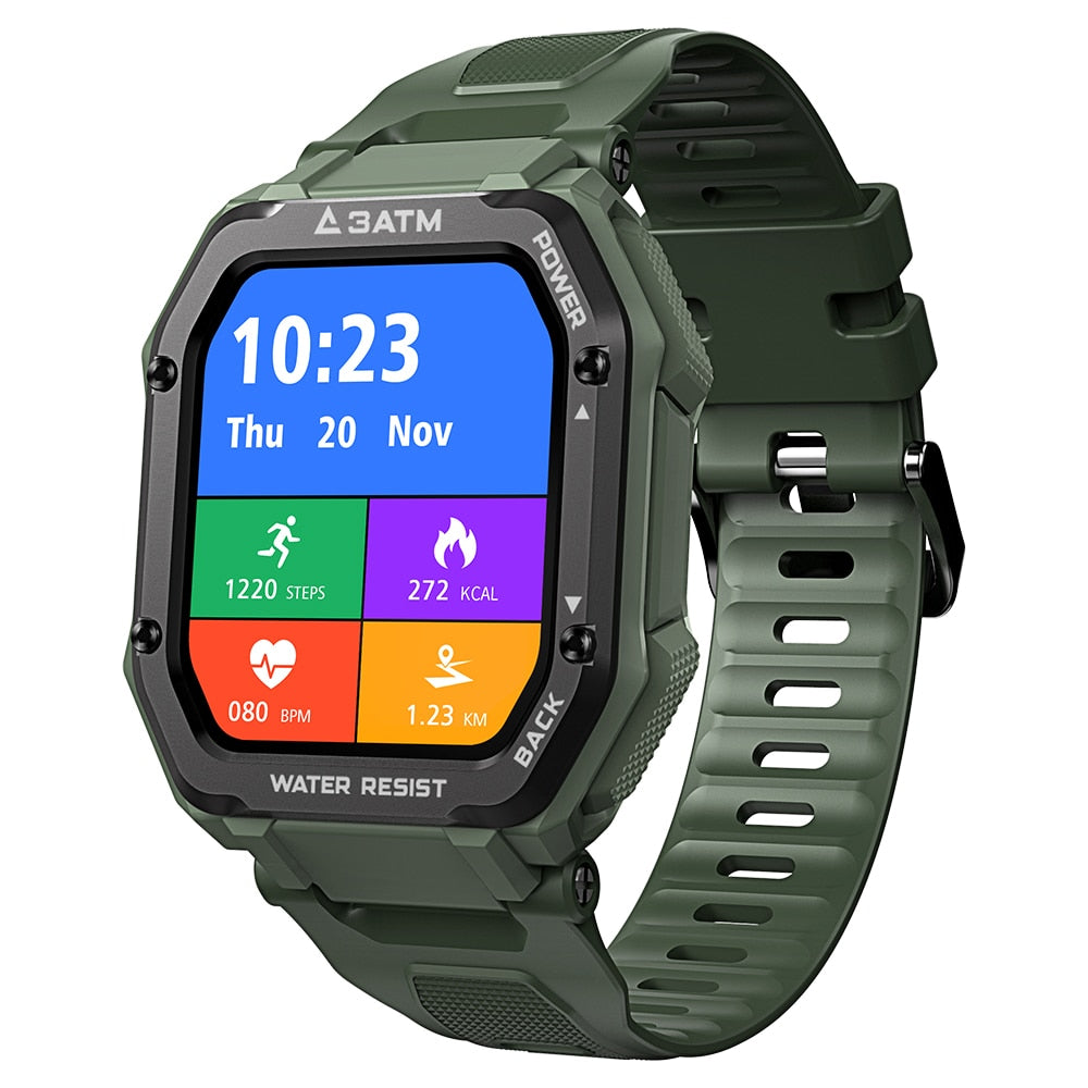 KOSPET ROCK Rugged Smartwatch – Outdoor Fitness Tracker