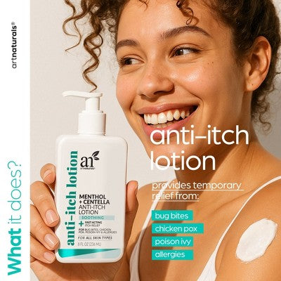 ArtNaturals Anti-Itch Body Lotion – 8 fl oz