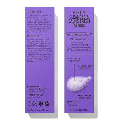 Stories & Ink Repairing Foaming Body Cleanser – 5.07 fl oz