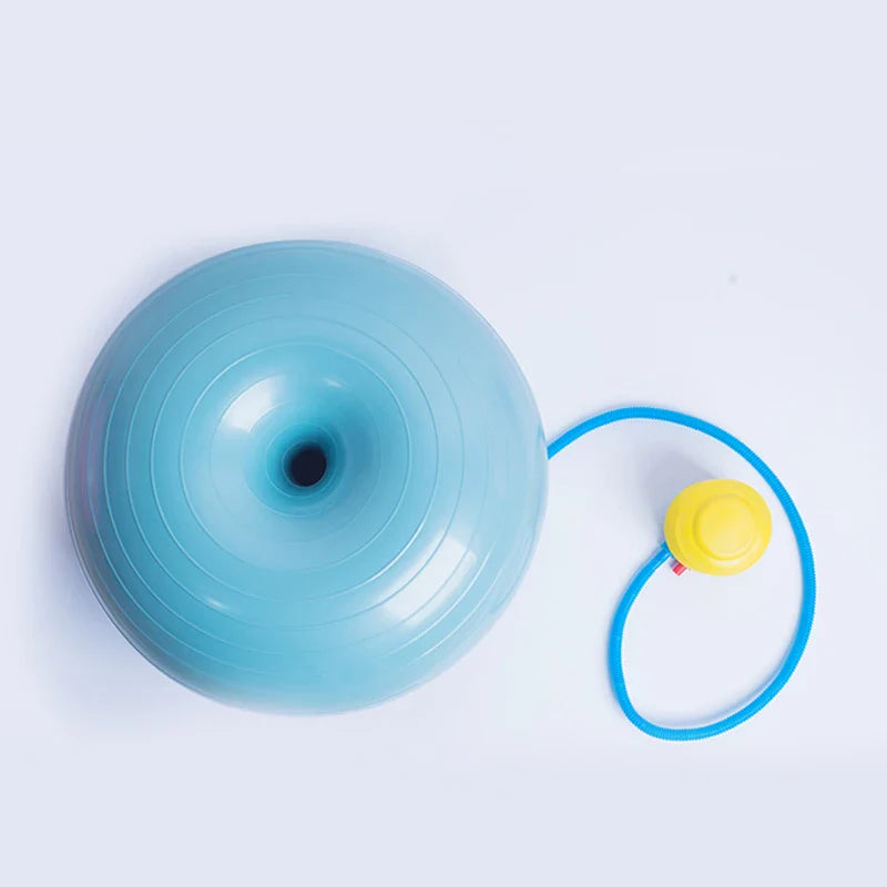 50*28cm Donut Yoga Ball Fitness Equipments Gym Office Workout Training Exercise Home Balance Sports Pilates