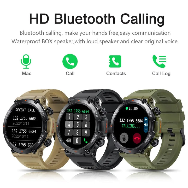 MD56 Smart Watch – 1.39" HD Bluetooth Call Fitness Tracker
