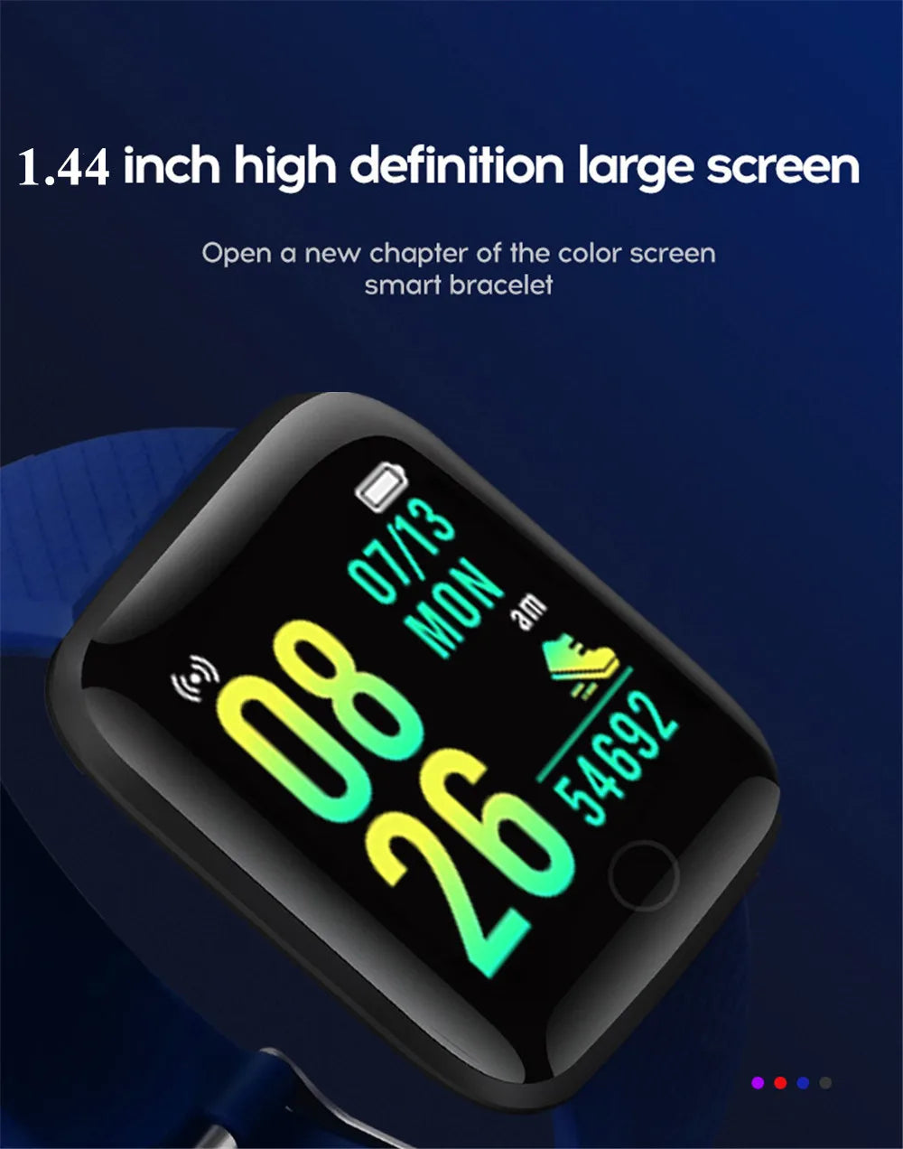 D13/116Plus Multifunction Smart Watch – Fitness & Lifestyle