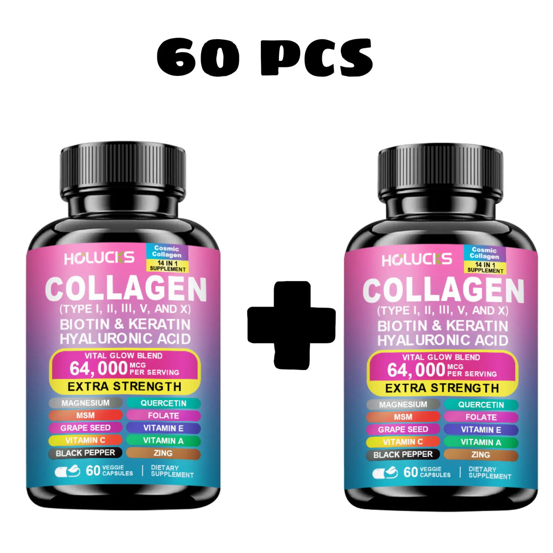 Collagen & Biotin Capsules – Hair, Skin & Nails Support