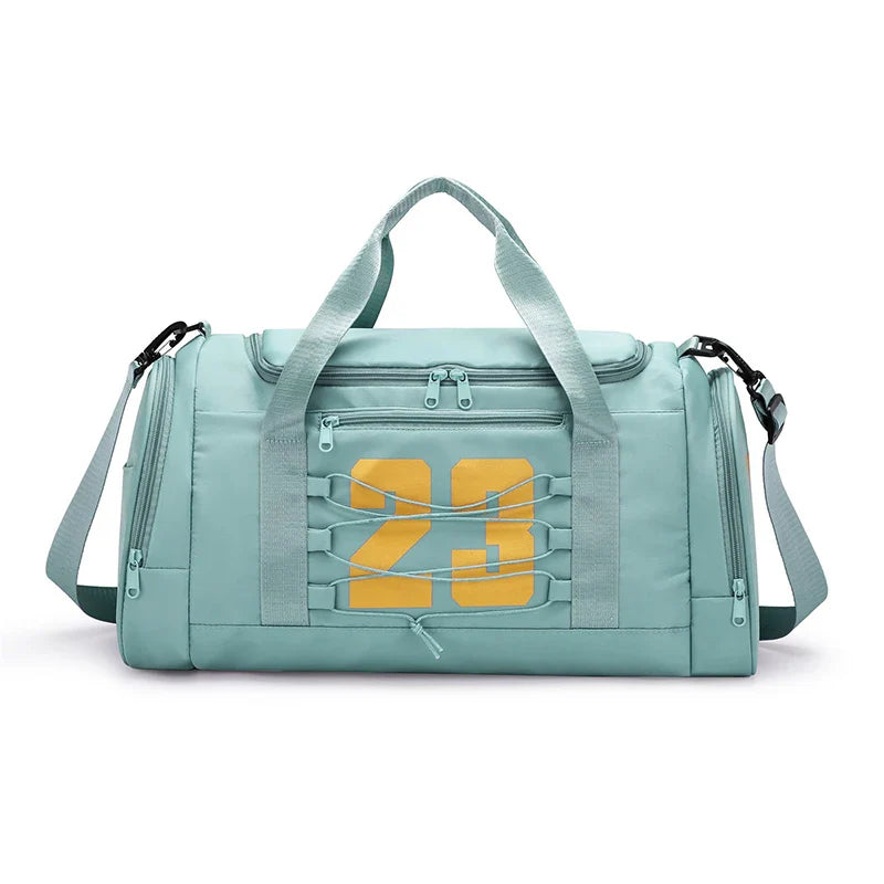 【Causal Backpack】Fashion Sports Fitness Gym Bag for Women Travel Duffle Shoe Pocket Duffel Tote Handbags Yoga Training Bag Men
