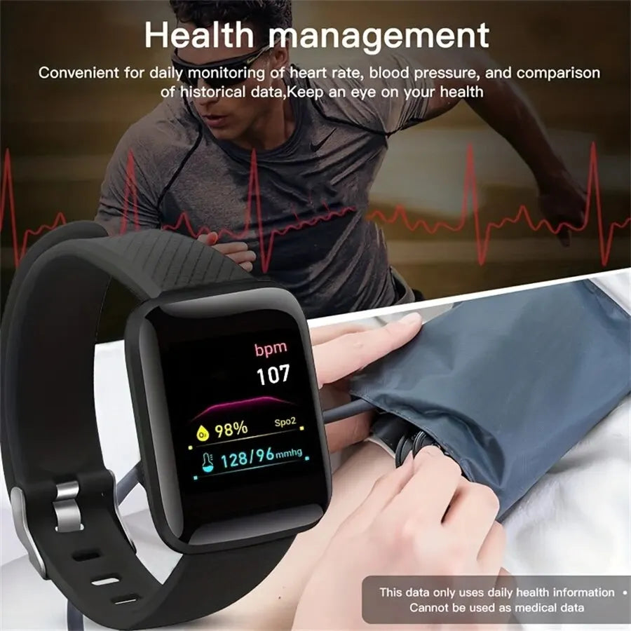 D13/116Plus Multifunction Smart Watch – Fitness & Lifestyle