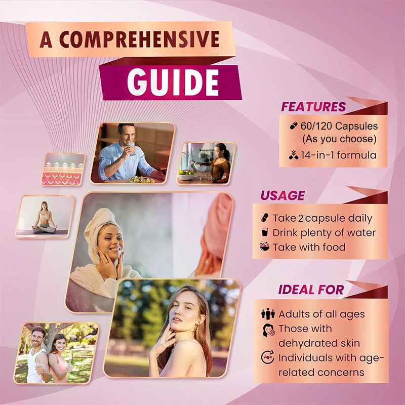 Collagen & Biotin Capsules – Hair, Skin & Nails Support