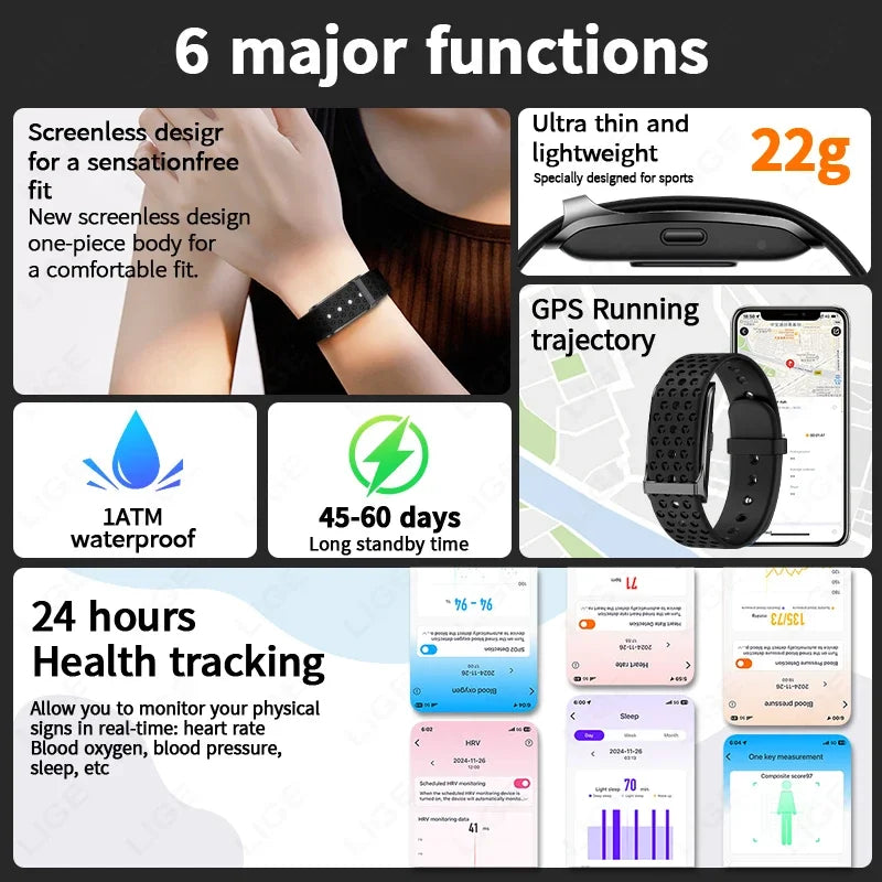 Smart Watch – Fitness & Health Monitoring Bracelet