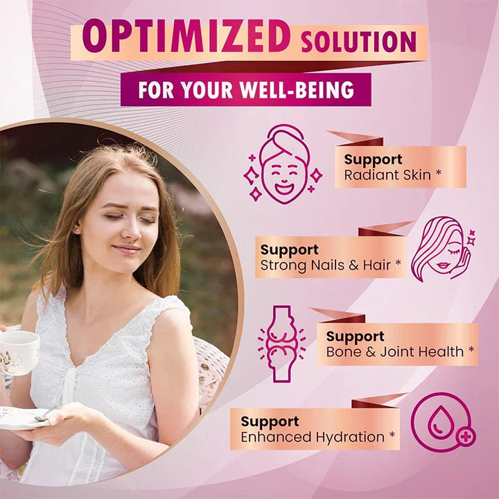 Collagen & Biotin Capsules – Hair, Skin & Nails Support