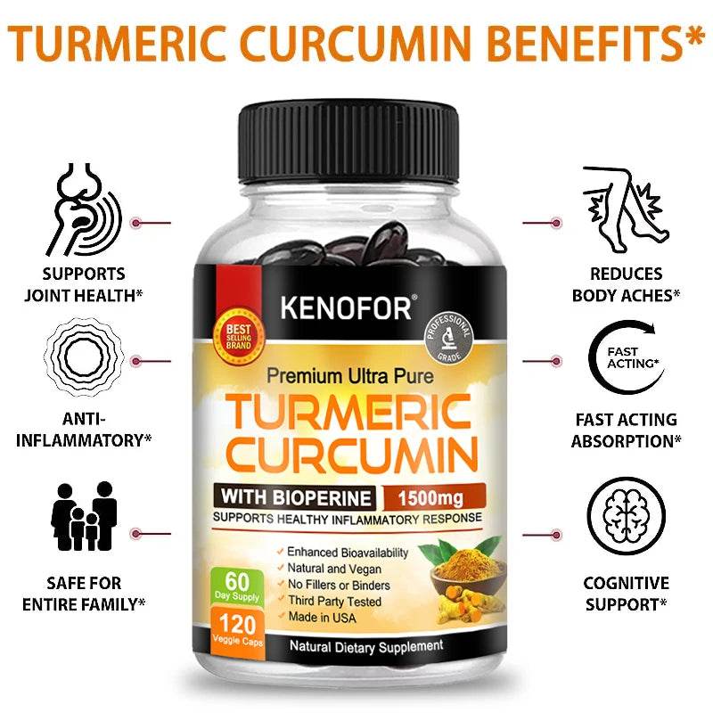 Kenofor Curcumin – Joint, Knee & Bone Support