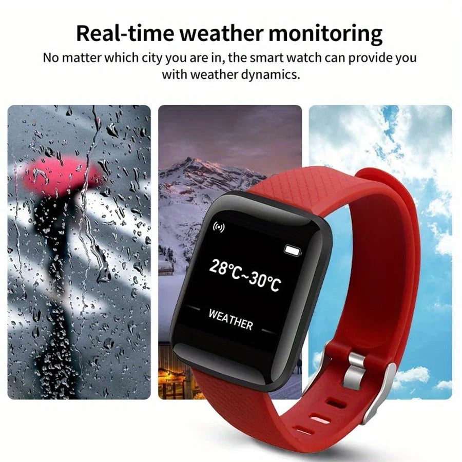 D13/116Plus Multifunction Smart Watch – Fitness & Lifestyle