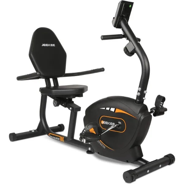 Recumbent Exercise Bike – Indoor Magnetic Cycling for Adults & Seniors