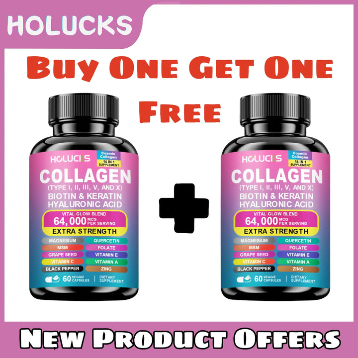 Collagen & Biotin Capsules – Hair, Skin & Nails Support