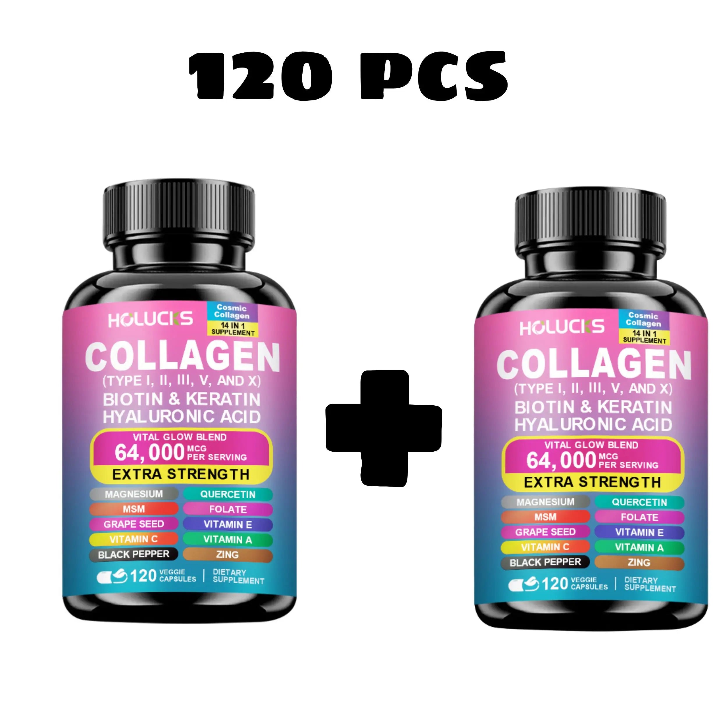 Collagen & Biotin Capsules – Hair, Skin & Nails Support