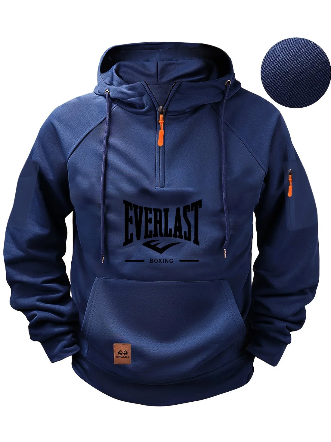 Zippered Men's PolarCap Hoodie - Stylish & Functional