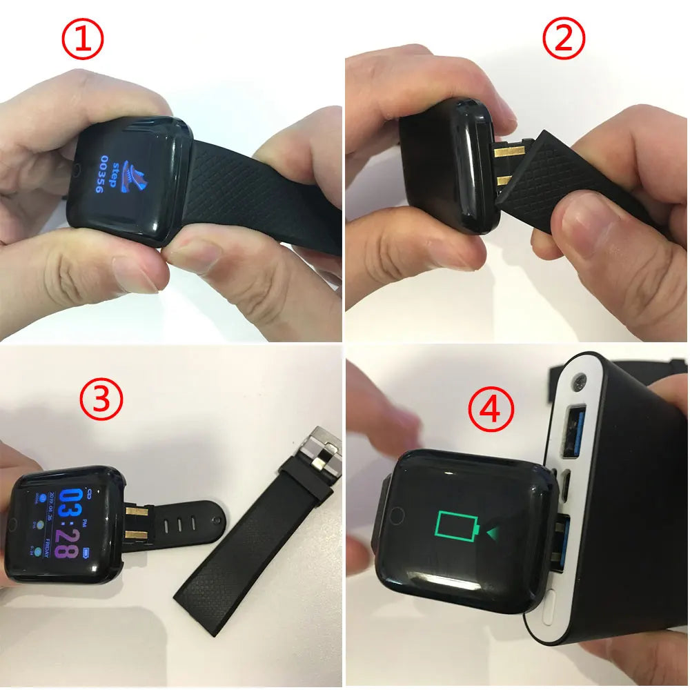 D13/116Plus Multifunction Smart Watch – Fitness & Lifestyle