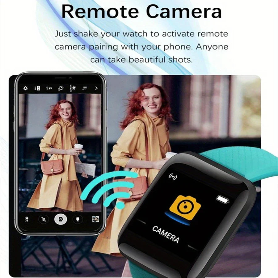 D13/116Plus Multifunction Smart Watch – Fitness & Lifestyle