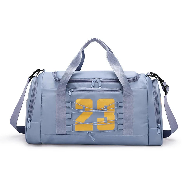 【Causal Backpack】Fashion Sports Fitness Gym Bag for Women Travel Duffle Shoe Pocket Duffel Tote Handbags Yoga Training Bag Men
