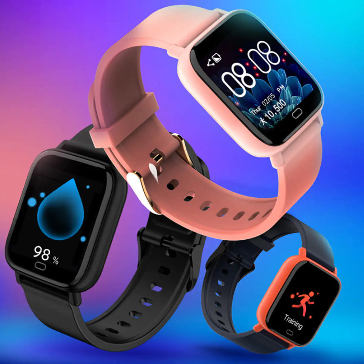 Smart Fit Multi-Function Smart Watch – Tracker & Monitor