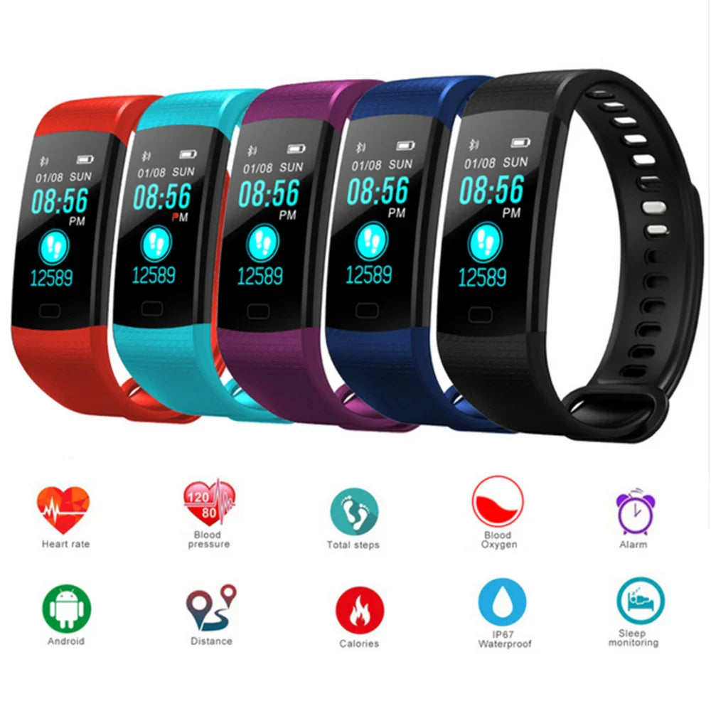 Y5 Bluetooth Smart Bracelet – Fitness & Health Tracker
