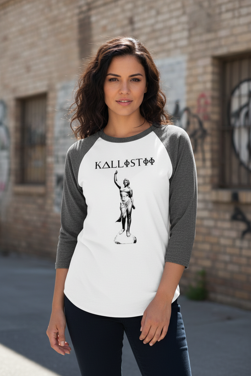 Calypso Raglan Tee | Greek Mythology Streetwear