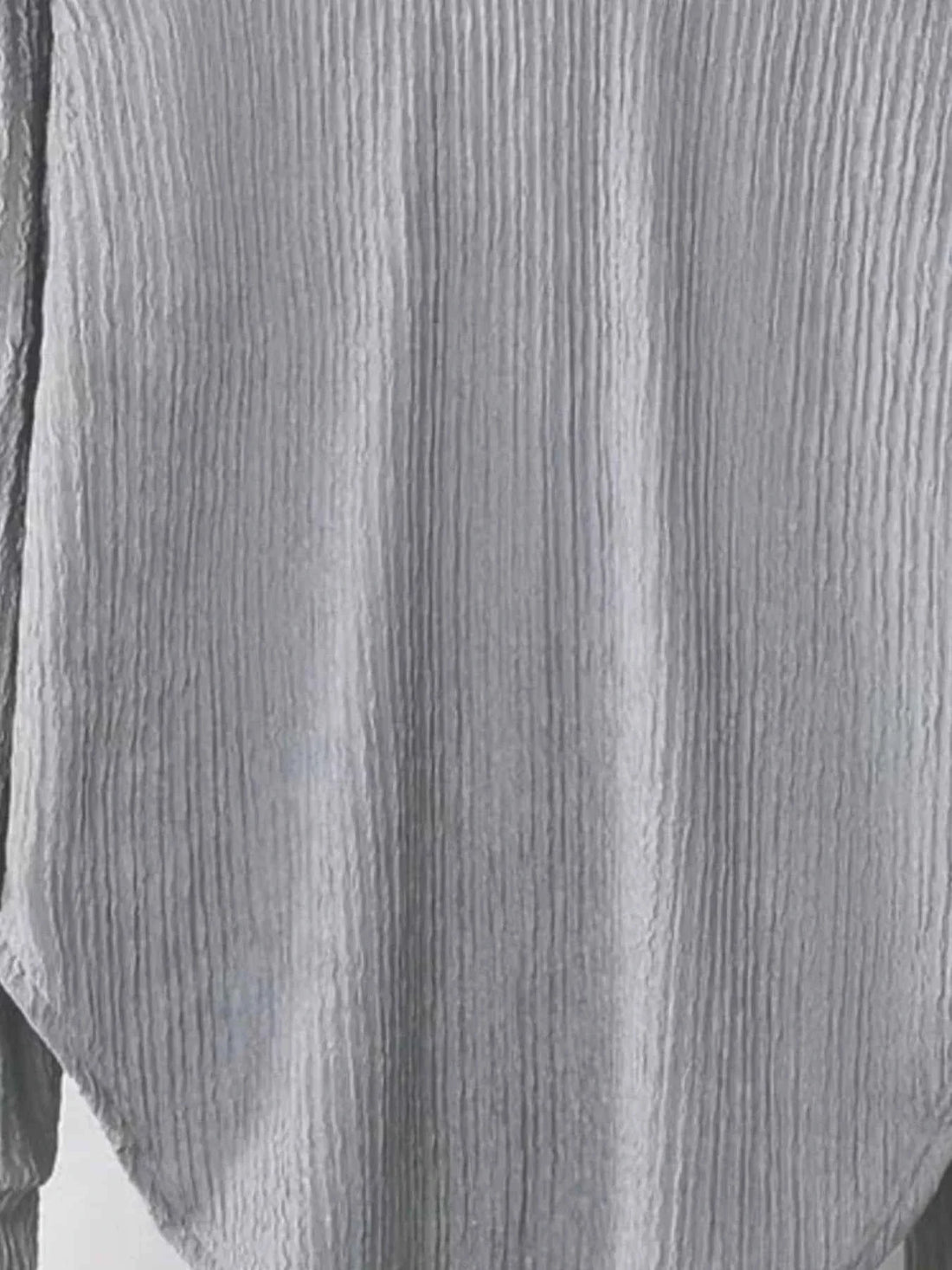 Textured Long Sleeve Hoodie and Pants Set