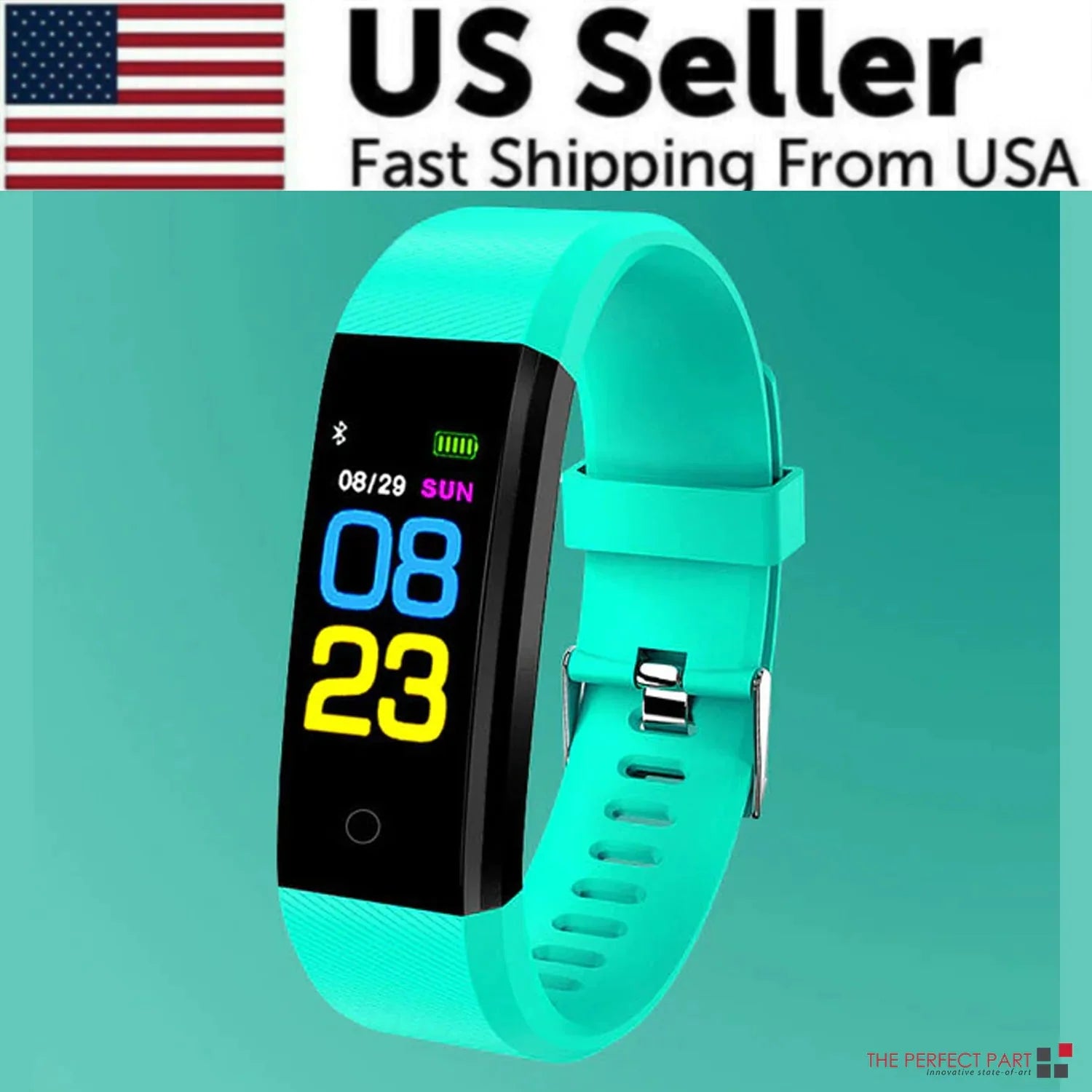 IP67 Waterproof Fitness Tracker – Smart Watch with Heart Rate & Multi-Sport