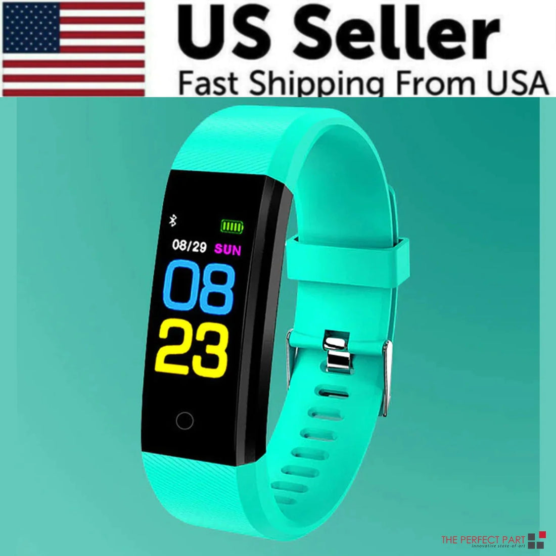 IP67 Waterproof Fitness Tracker – Smart Watch with Heart Rate & Multi-Sport