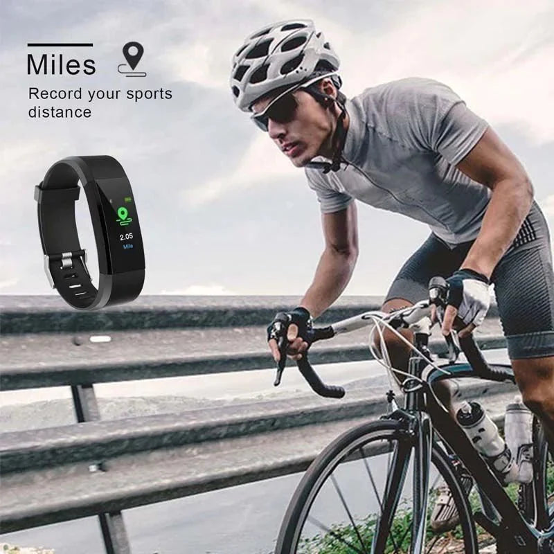 IP67 Waterproof Fitness Tracker – Smart Watch with Heart Rate & Multi-Sport