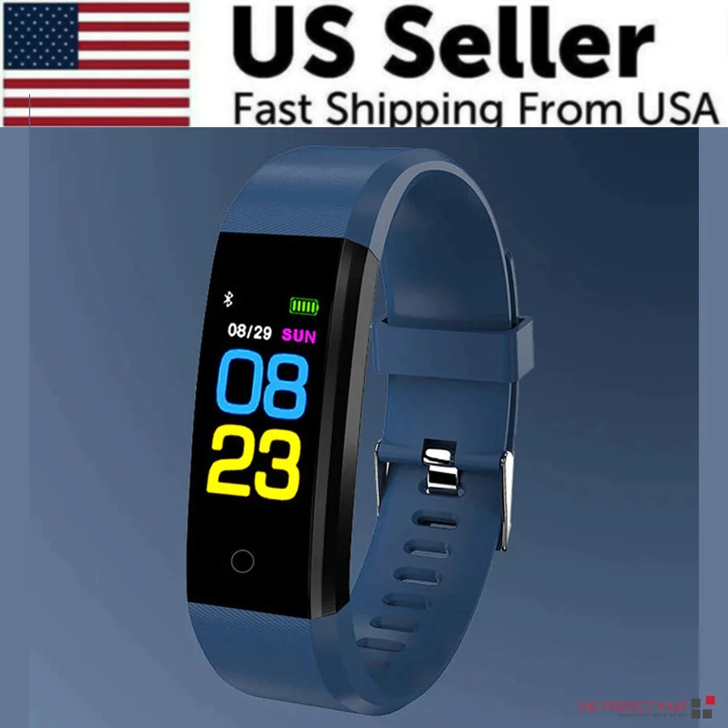 IP67 Waterproof Fitness Tracker – Smart Watch with Heart Rate & Multi-Sport
