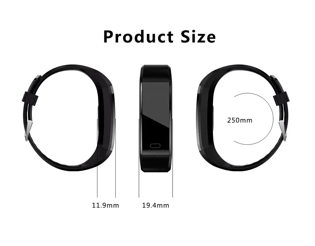 IP67 Waterproof Fitness Tracker – Smart Watch with Heart Rate & Multi-Sport
