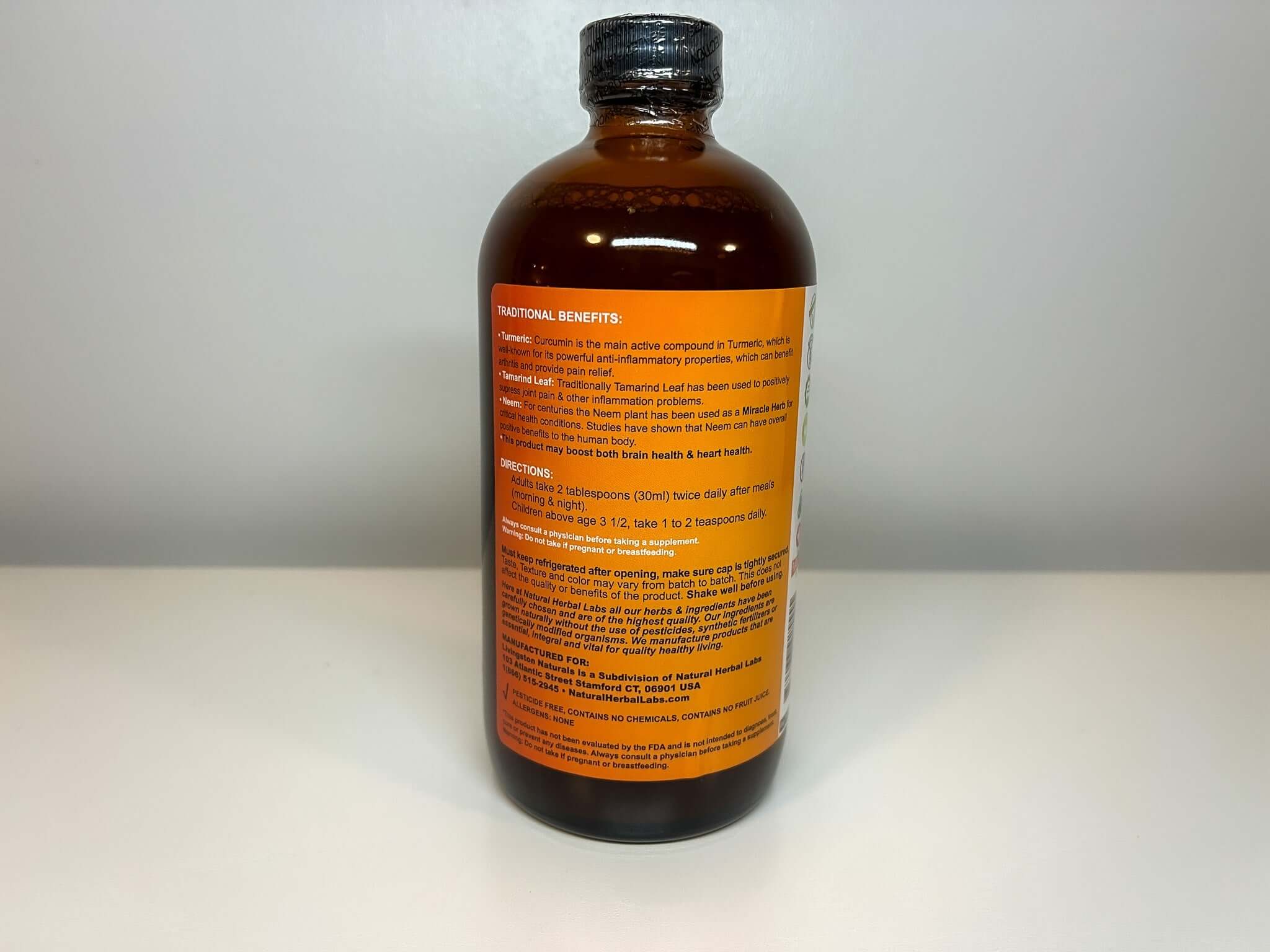 Organic Inflammation Formula by  Livingston Naturals, Natural Herbal Labs