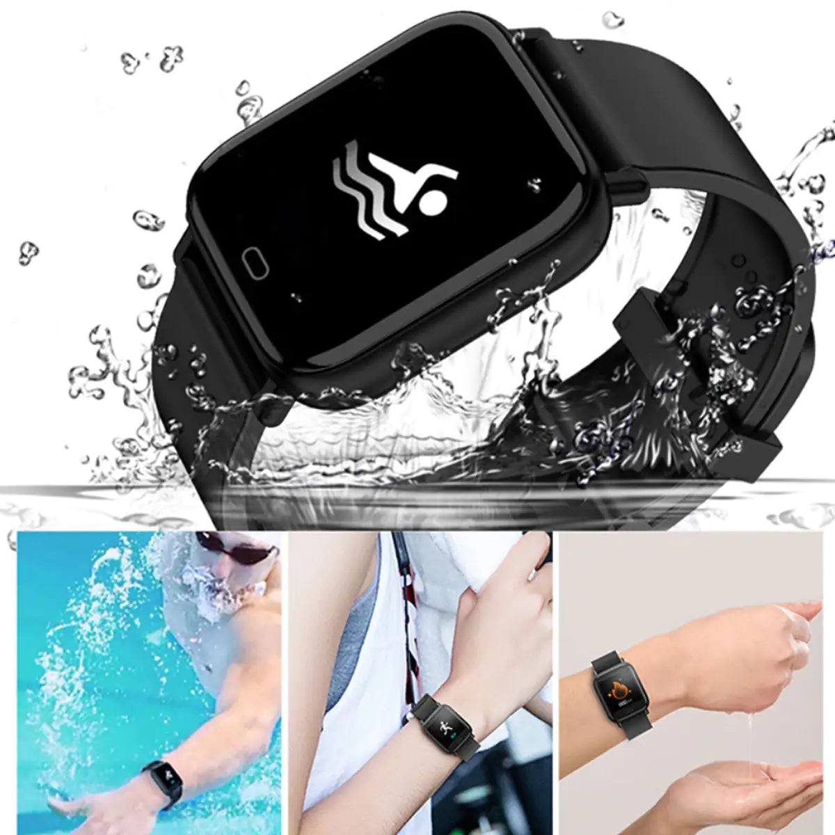 Smart Fit Multi-Function Smart Watch – Tracker & Monitor