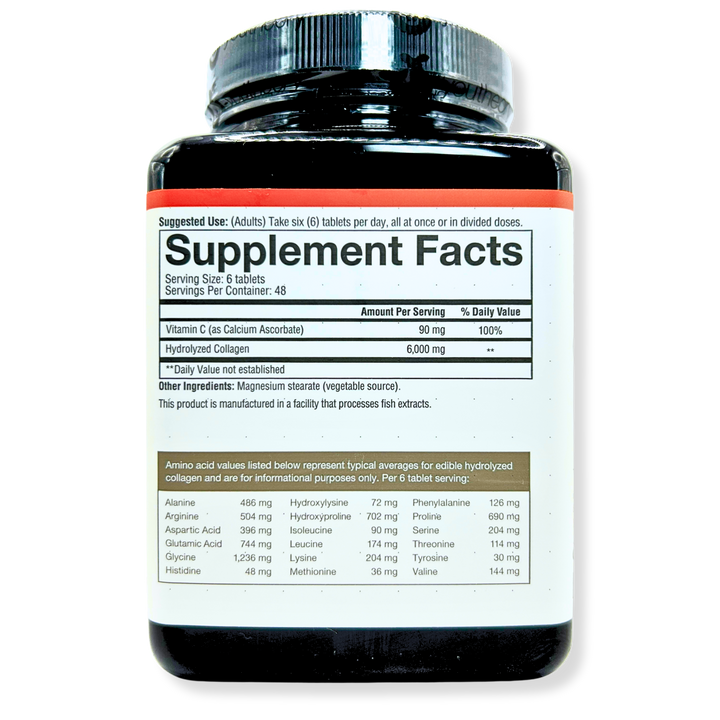 Youtheory Collagen 6000mg – Hair, Skin & Nail Support